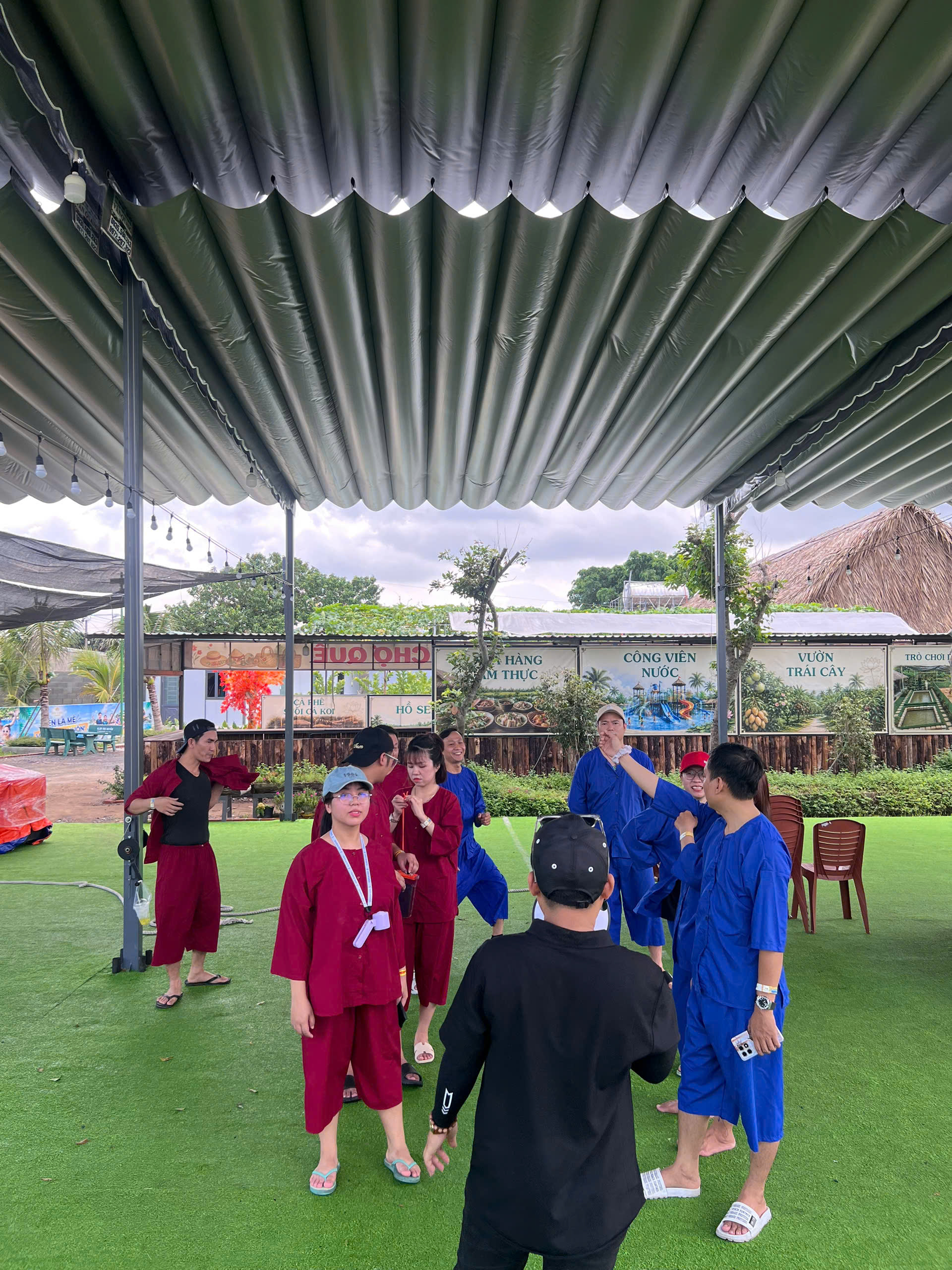 Khuôn viên sinh thái xanh tại Sen Vàng Garden